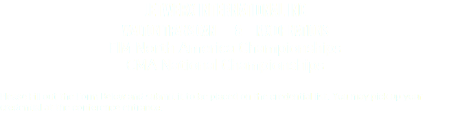 JETWERX INTERNATIONAL INC Walton Trans Can & Mx of Nations FIM North America Championships CMA National Championships Please Fill out the Form Below and submit it to be placed on the credential list. You may pick up your credential at the conference entrance.